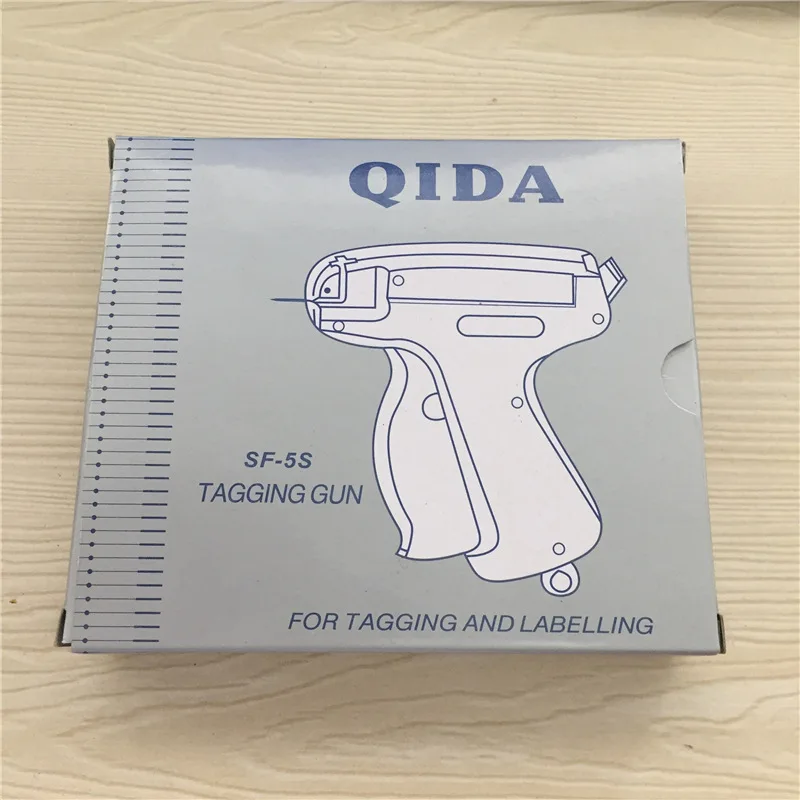 Factory supply wholesale needle clothing tag gun set trademark label gun for garment
