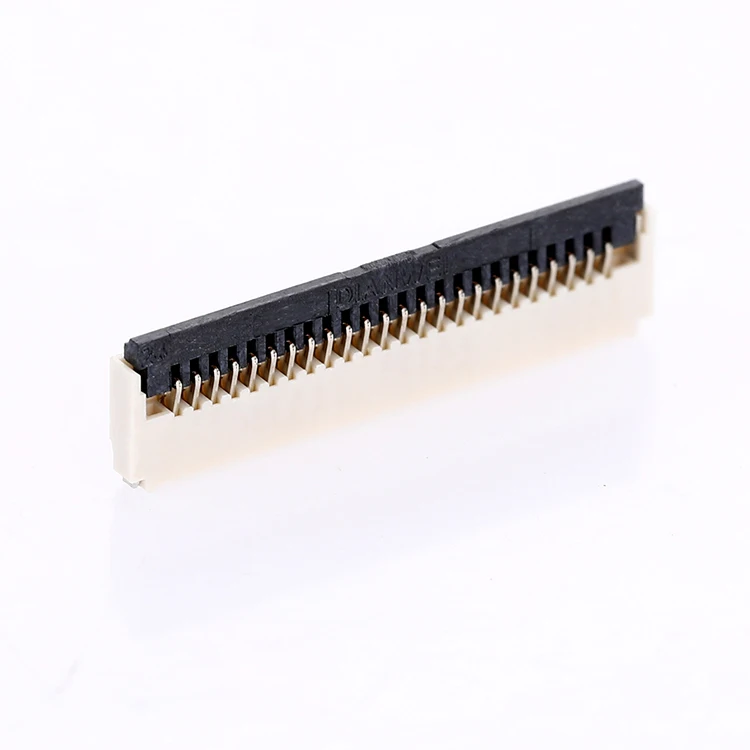 Factory 0.5mm Pitch 24 Pin Fpc/ffc Connectors for Pcb Board 0.5mm Ffc Cable Connector