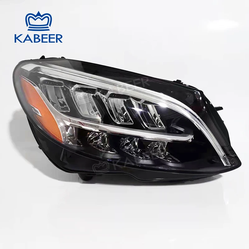 Kabeer US склад OE W205 фара для Mercedes Benz 2018 C Class светодиодные фары замены автомобильных фар