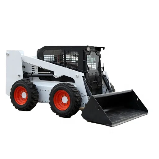 Original Manufacturer Mini 860 Kg Skid Steer Loader/China Factory Direct Supply Skid Loader with Snow Plow Attachment Low Price
