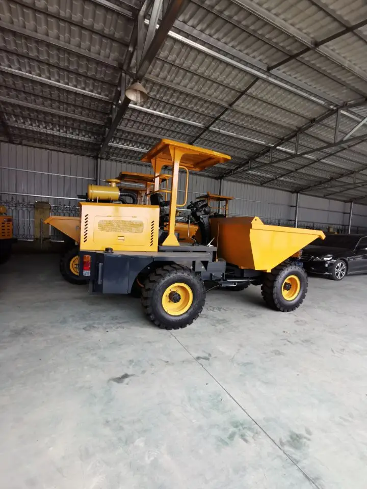 Mini dumper 1ton 2 ton 3ton underground wheel dumper truck for Africa