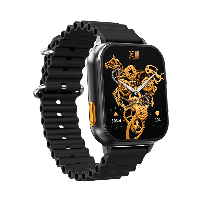 N22 Earphone smartwatch 1.96 inch wearable devices Calories Sleep heart rate BO BP monitor 2 in 1 headphone smart watch 2023