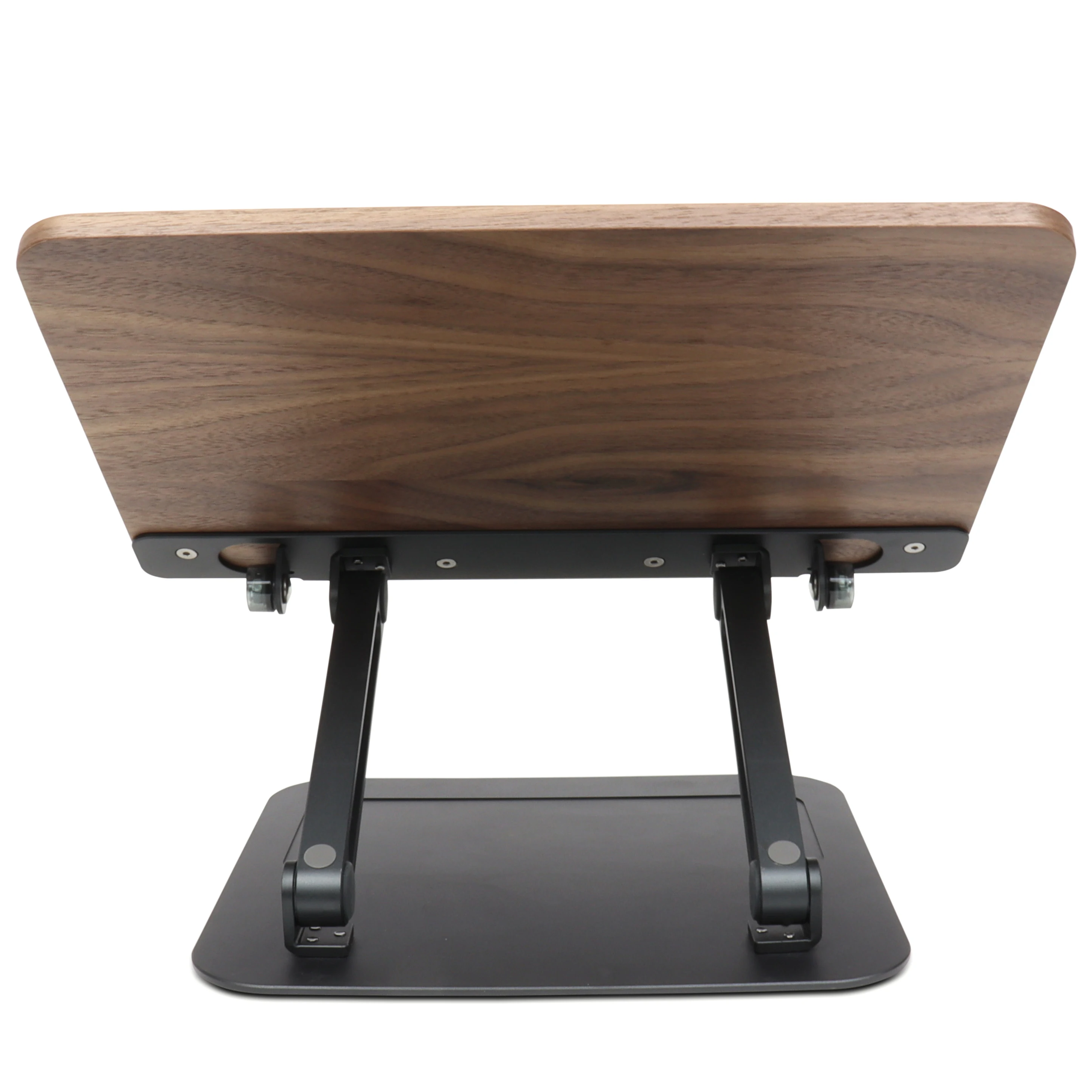 Hot Sale Factory Wholesale Aluminum Walnut Book Stand For Reading Book Laptop Tablet Pc Ipad Bible Recipe Book