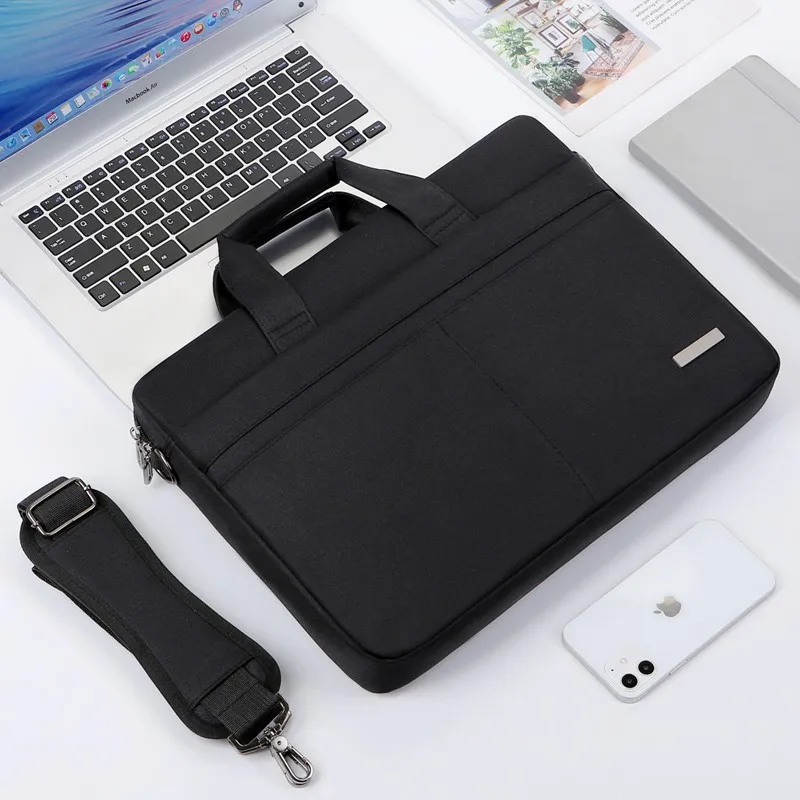 High Quality Soft Felt Laptop Bag Cover Case Briefcase different size for OEM Customized Logo Style