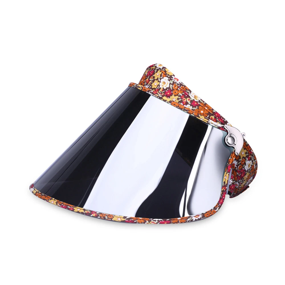 2023 Fashion Cap Sun Visor Hat  UV Protection Simple Black Hat Full Face Cover