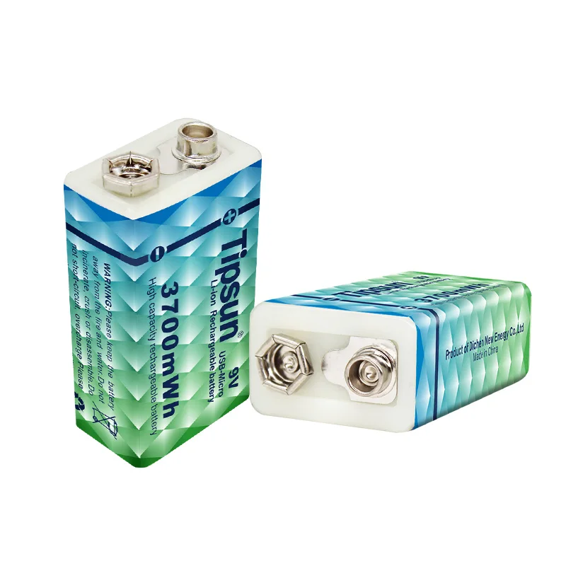 9 v литиевые аккумуляторные батареи перезаряжаемые 1000 мАч usb мА/ч. аккумулятор литий-ионное состояние зарядки