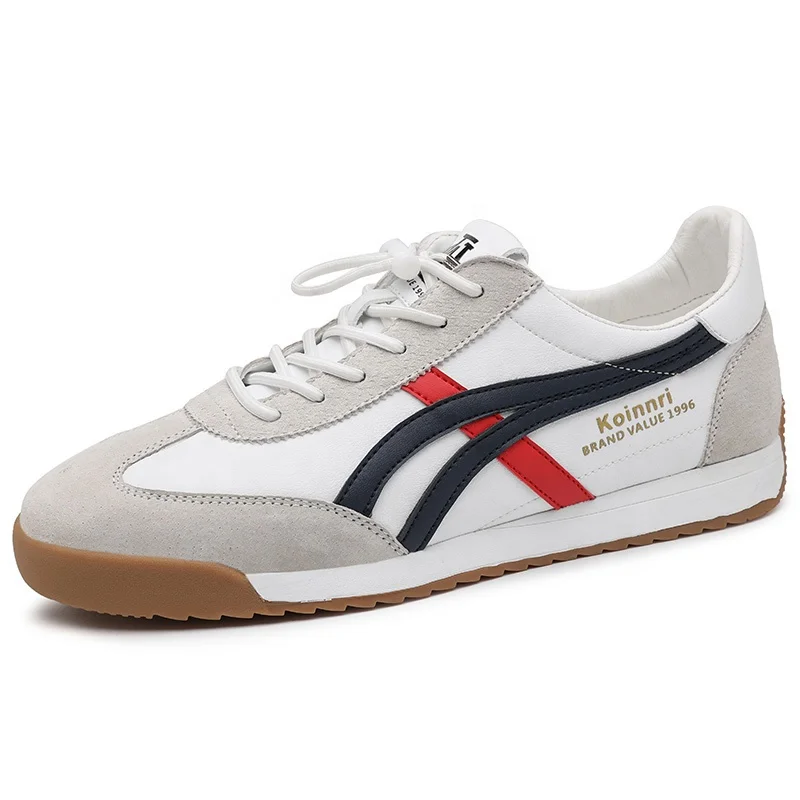 Factory Wholesale White Mens Athletic Casual Shoes Fashion Sports Running Shoes Custom Sneakers For Men