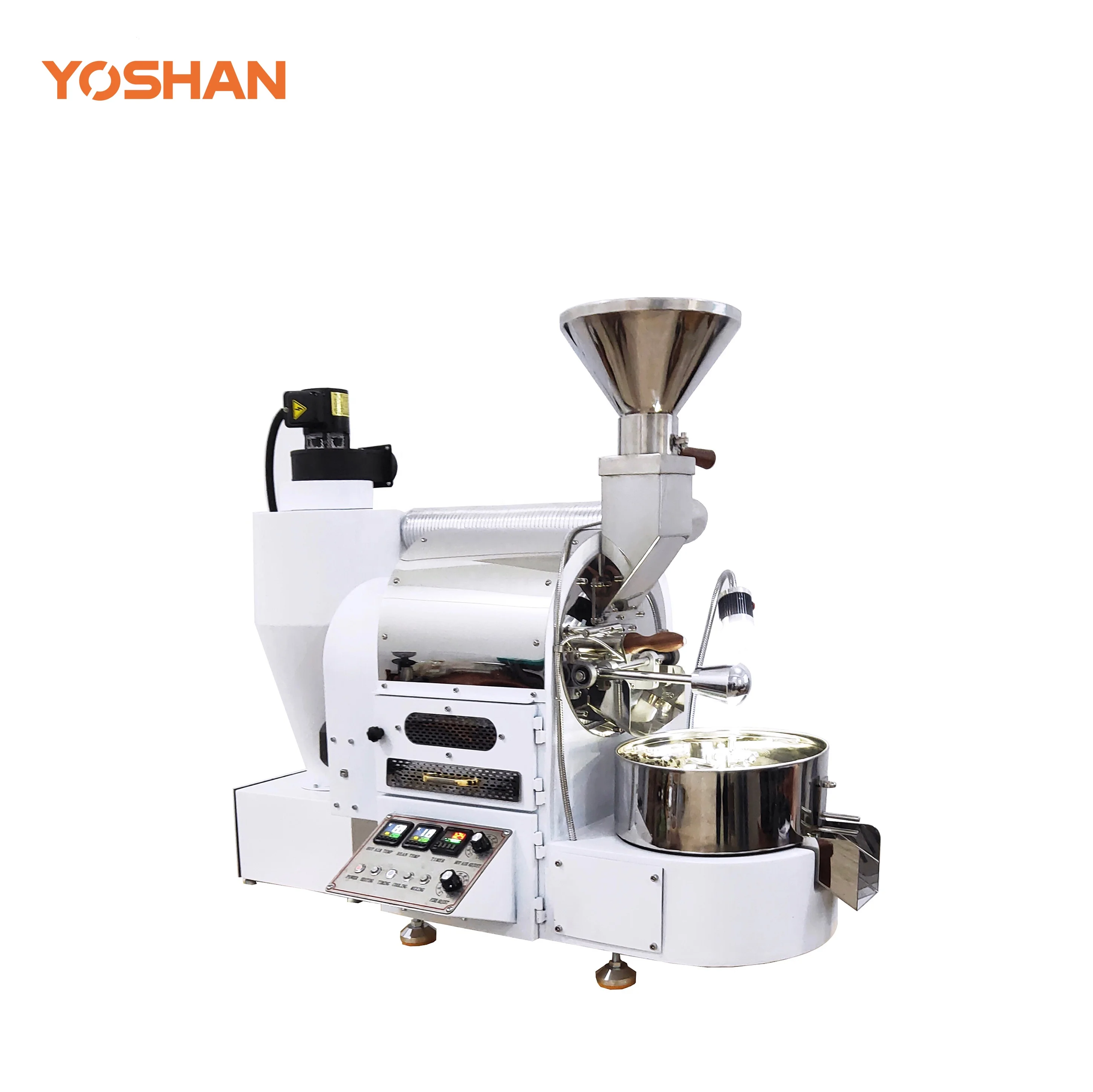 Coffee Bean Roaster 1kg Gas Coffee Roasting Machine Used at Home or Cafe