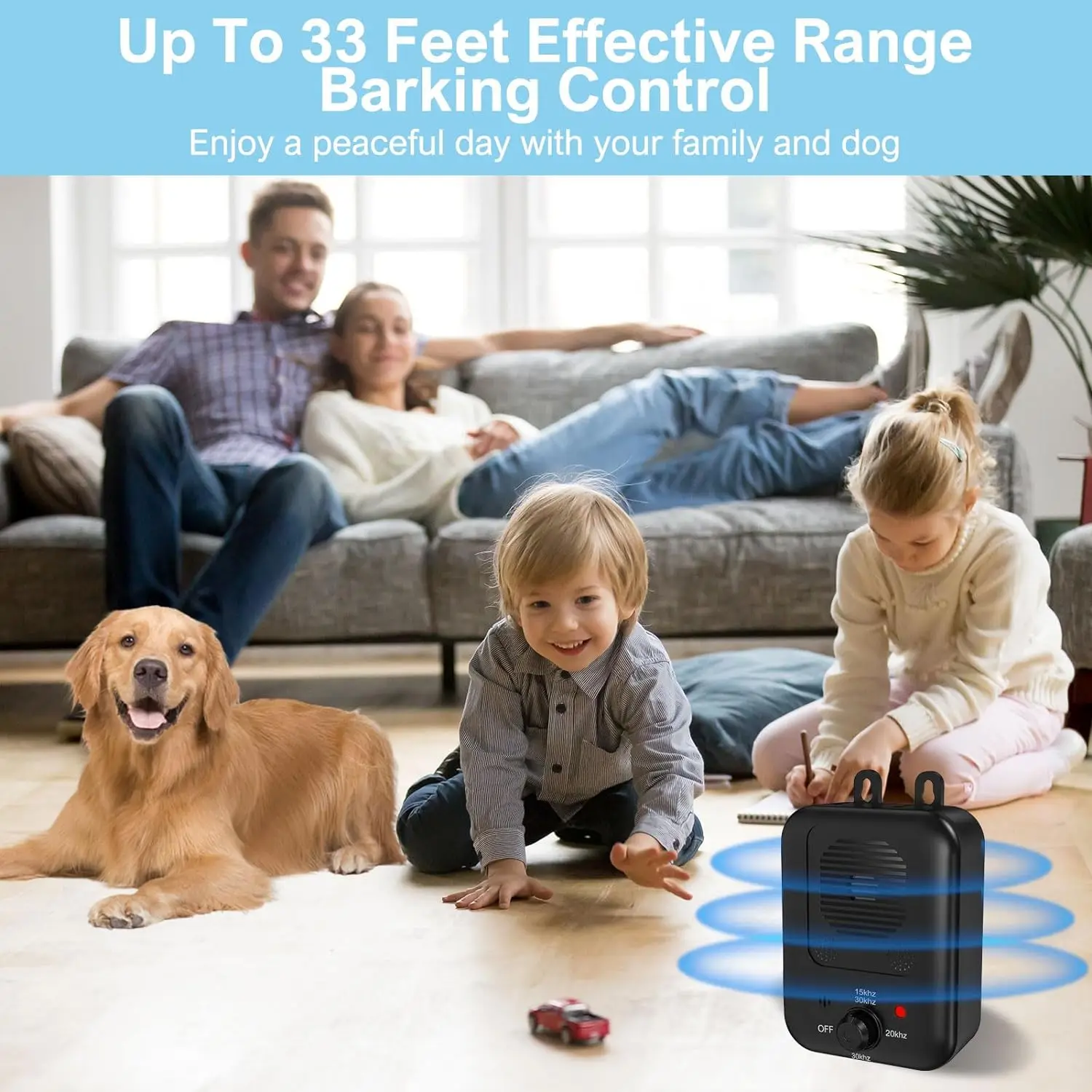 Anti Barking Devices  for Indoor & Outdoor Use Dog Barking Control Devices with 3 Modes