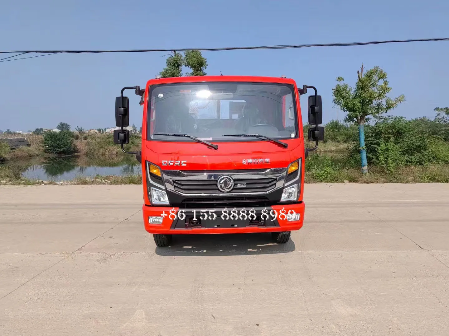 Dongfeng 4x2 Flat  platform flatbed truck