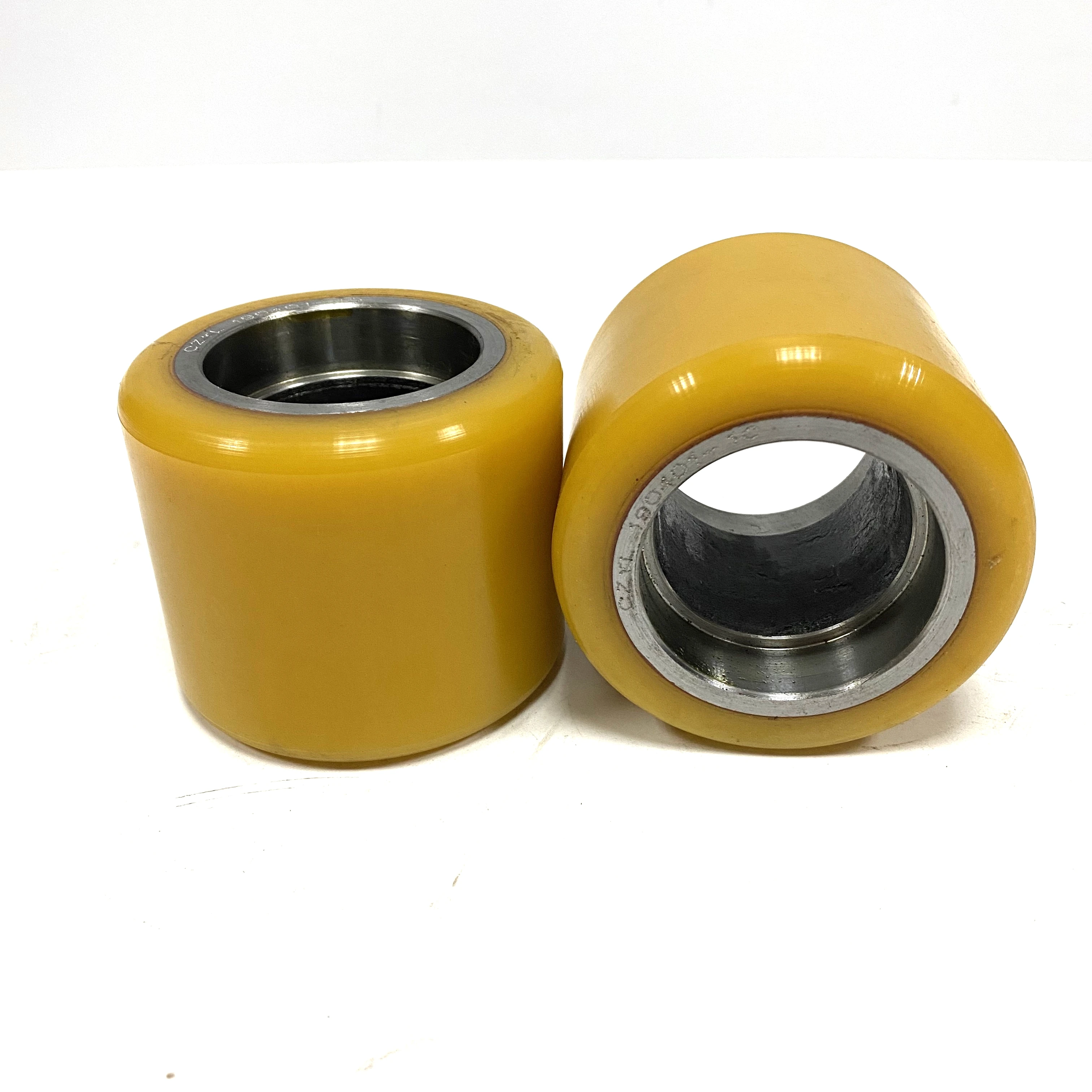 
Wholesale 84X70 roller iron bracket caster forklift caster wheel for trolleys 