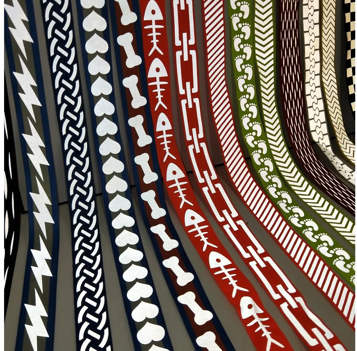 Woven Nylon Ribbon Polyester Seat Belt Webbing Polyester Nylon Reflective Webbing