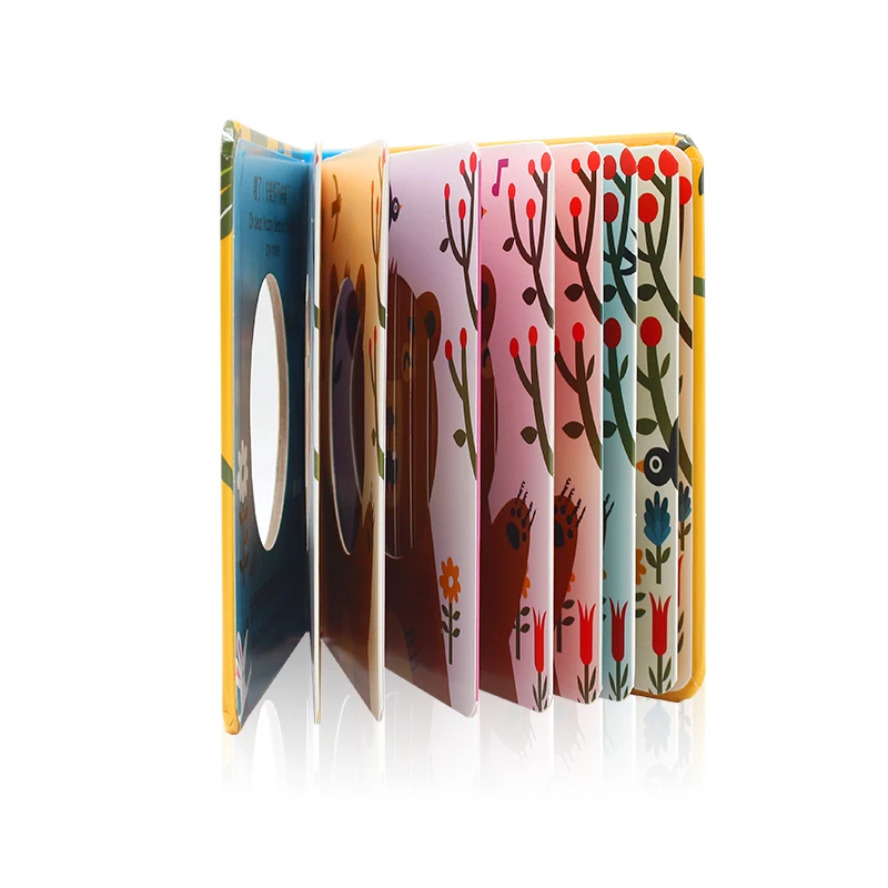 Children English Short Story Round Corner Book for Children Coloring Printing Factory