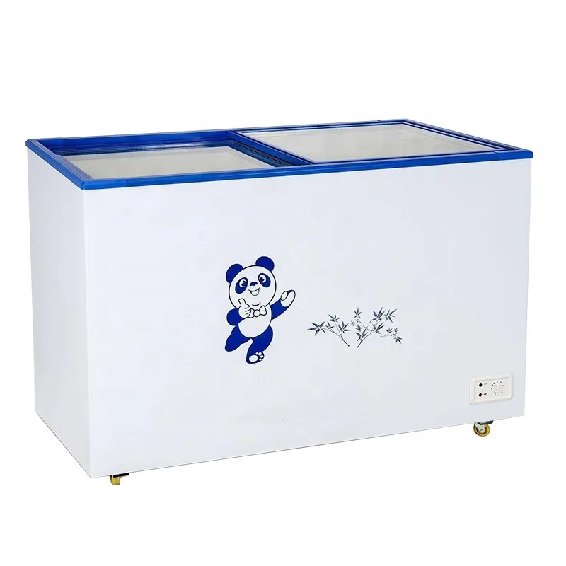 410L Home refrigeration DC 12V solar powered deep freezer