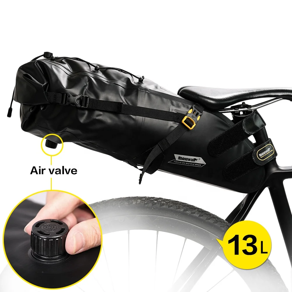 Rhinowalk 13L Waterproof MTB Bike bag bicycle saddle Cycling bag bike rear bag