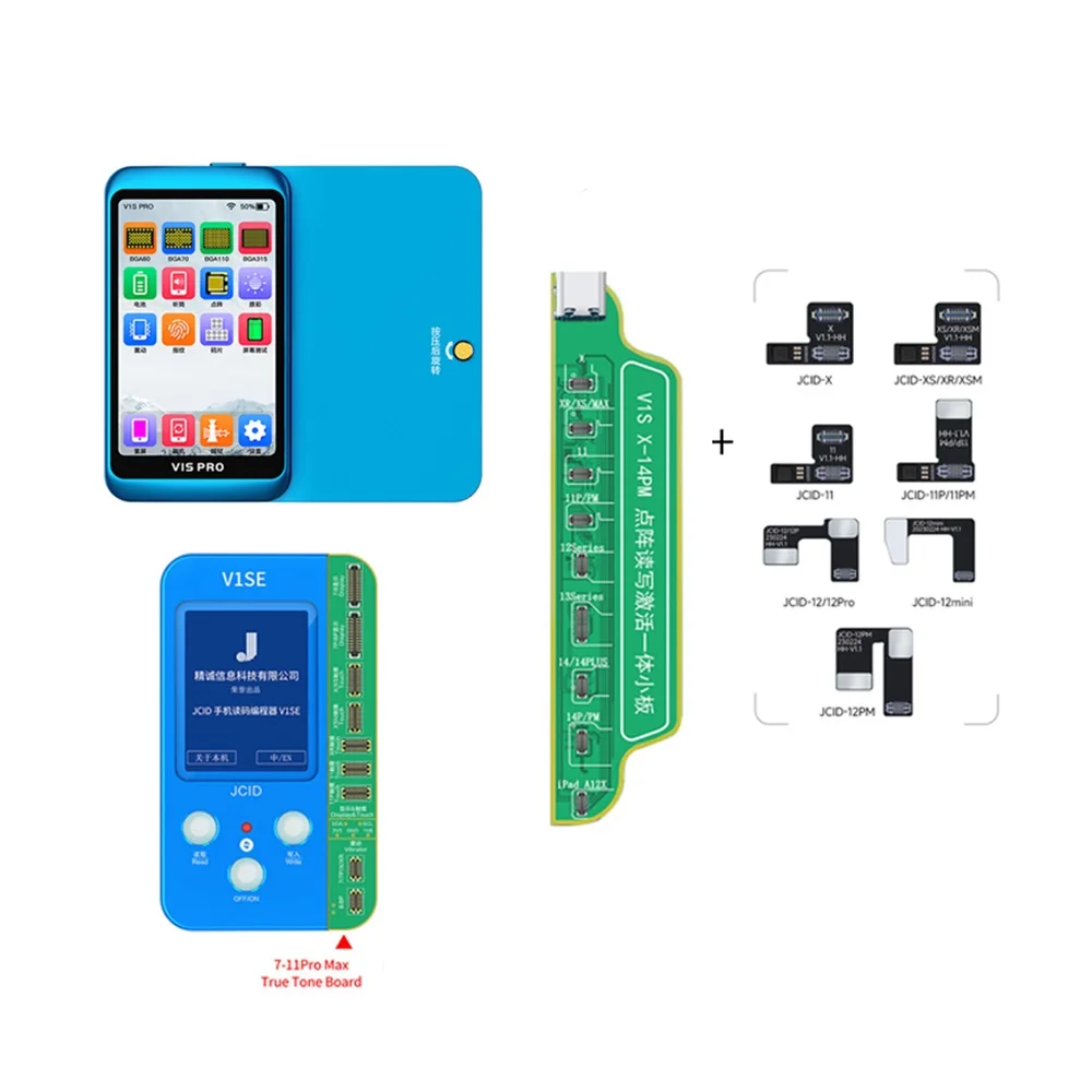 JC Non Removal Dot Matrix Flex Cable for IPhone X-14 PRO MAX Dot Projector Read Write Face ID Repair Flex Cable No Welding IC