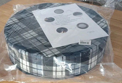 Customized  extra thick high foam swivel  seat cushion for car and office