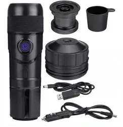 Oem Mini Travel Single K-Cup Capsule Usb Electric Coffee Machine Travel Mini 12V Car Maker Coffee For Home Outdoor Use