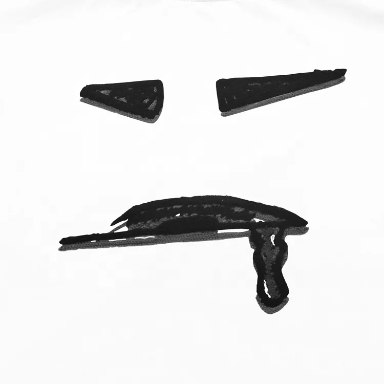 white t shirt 100% cotton custom logo tshirt towel embroidery t shirts high quality man clothes