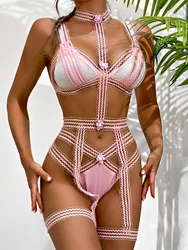 DANNASHU Three points maid costume Lolita cute bikini role play maid sexy suit