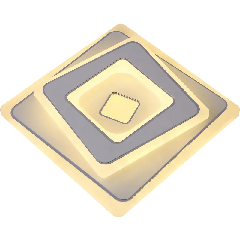 Contemporary Hotel Bedroom Living Room Indoor Light Decoration Surface Mounted Round Modern Led Ceiling Lamp