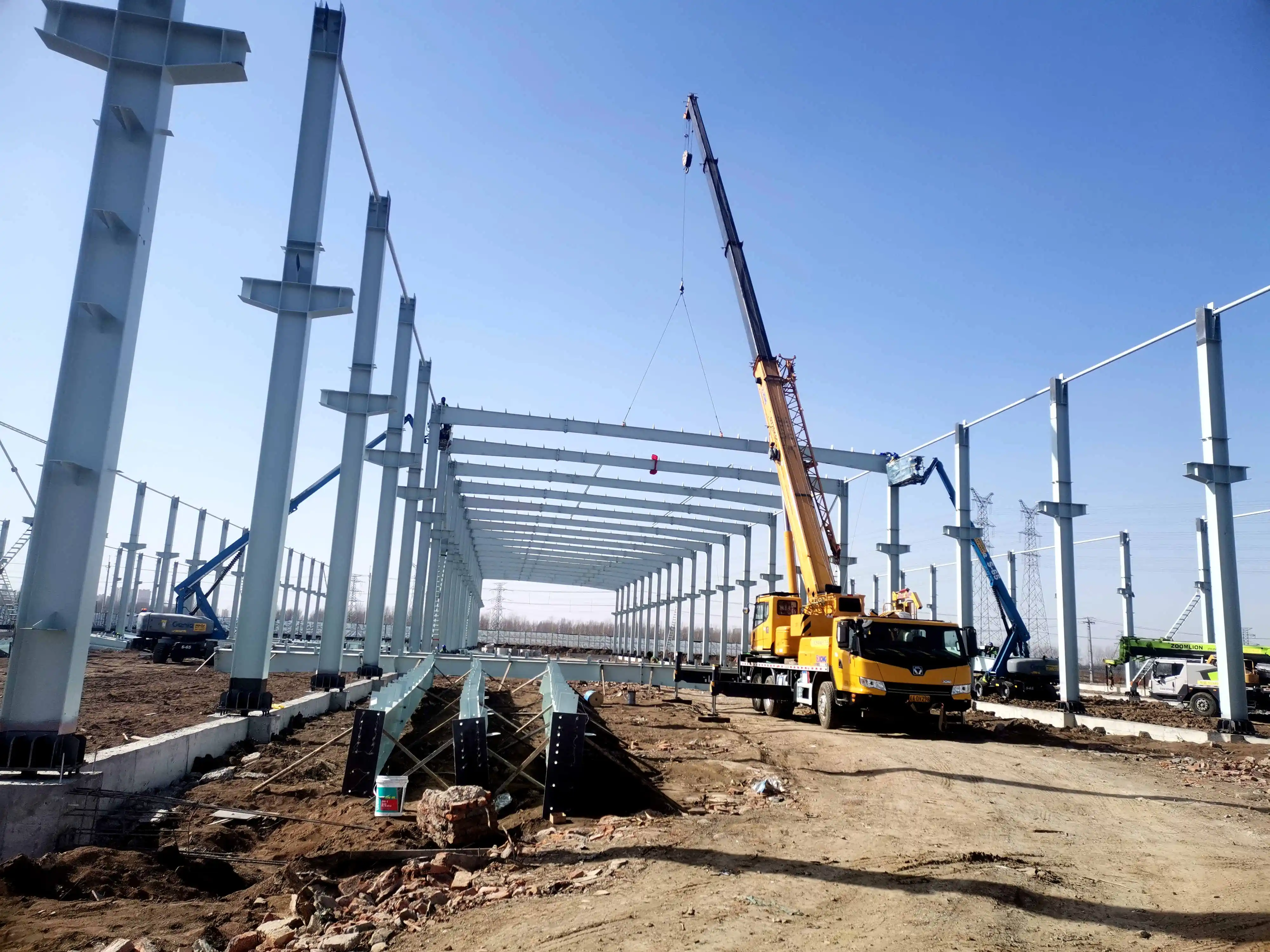 Modern Design Warehouse Steel Structure Light Gauge Metal Workshop Building with Competitive Price Quonset Hut Quonset Hut