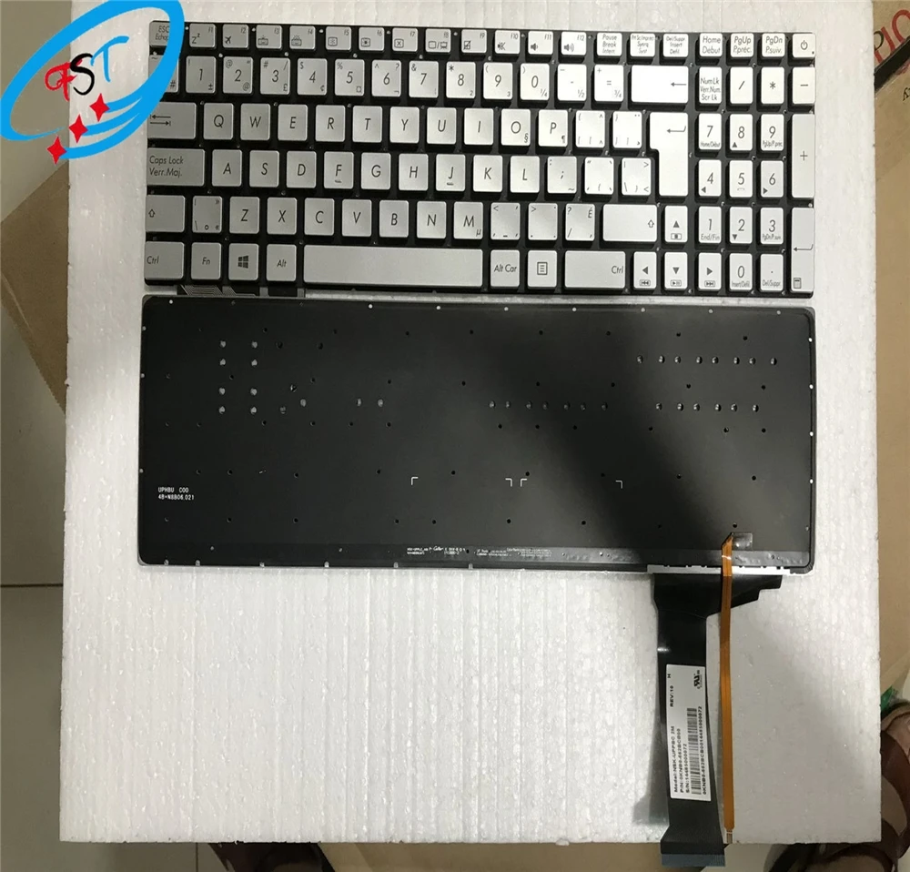 Wholesale New Laptop Keyboard for asus with light N551