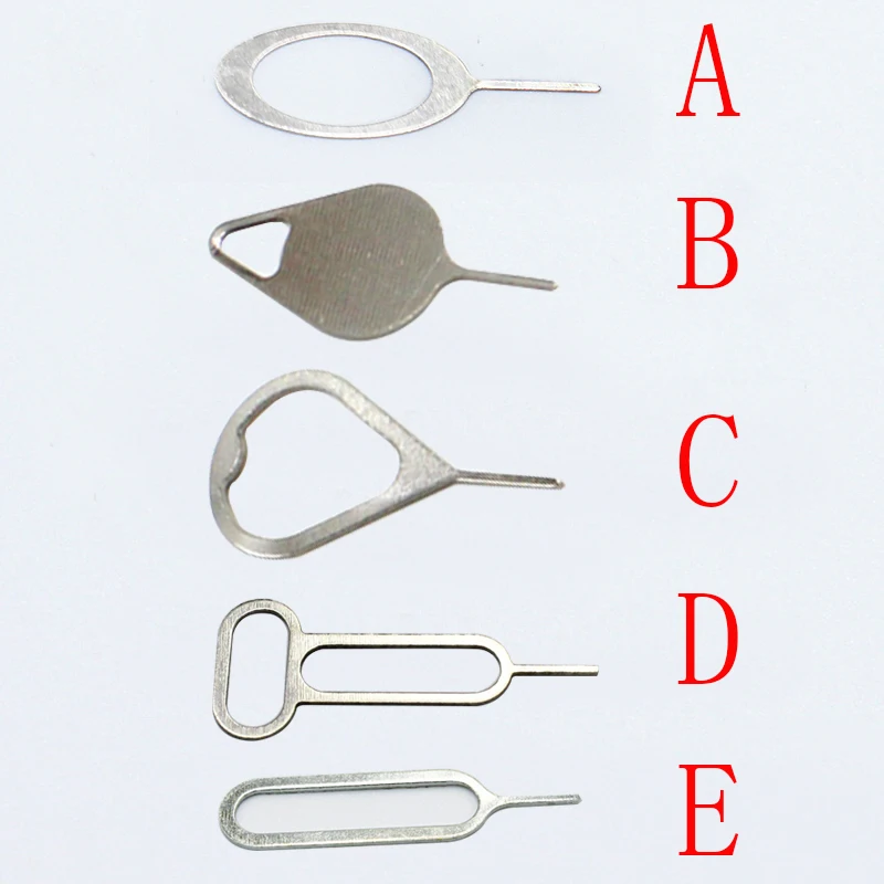 Metal Universal Sim Card Tray Pin Ejecting Removal Needle Opener Ejector For Mobile phone
