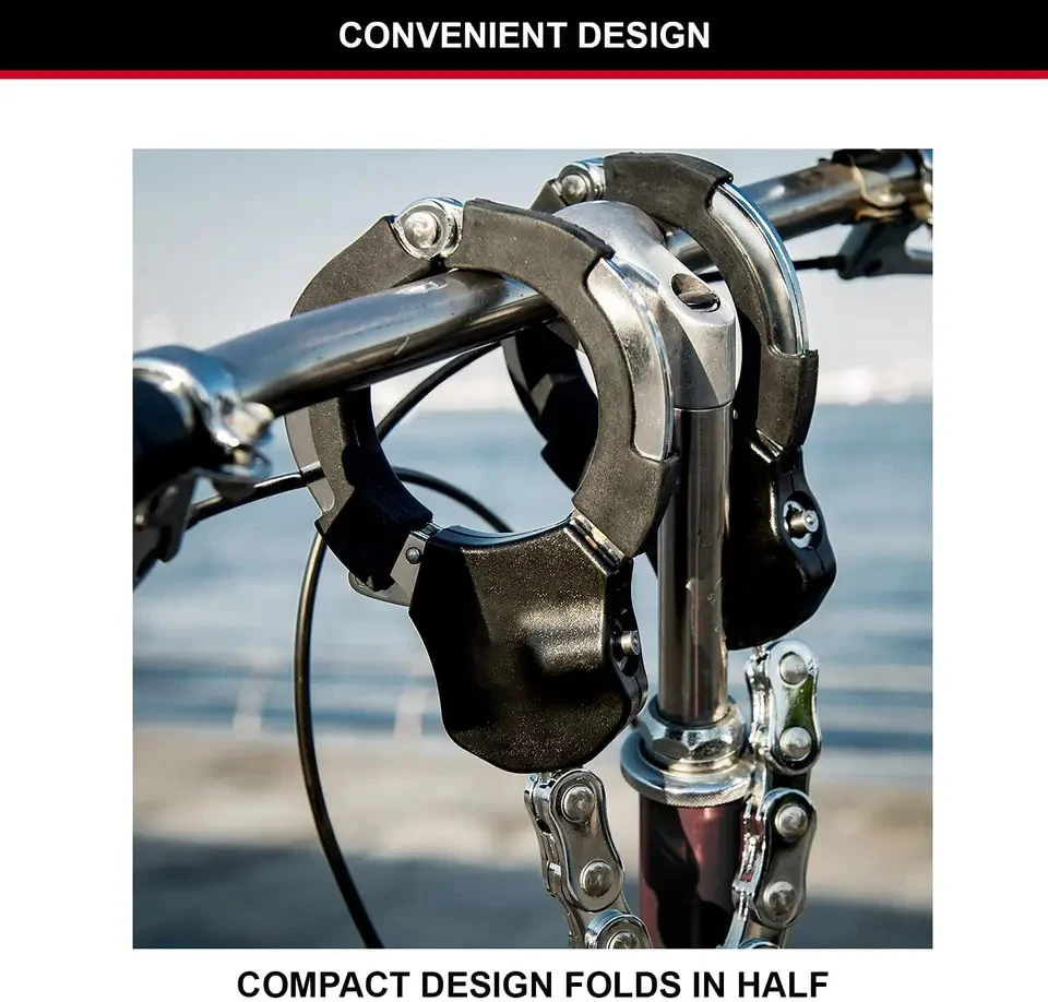 UMEDO Security Guard Against Theft Heavy Duty Motorcycle Bike E Scooter Lock