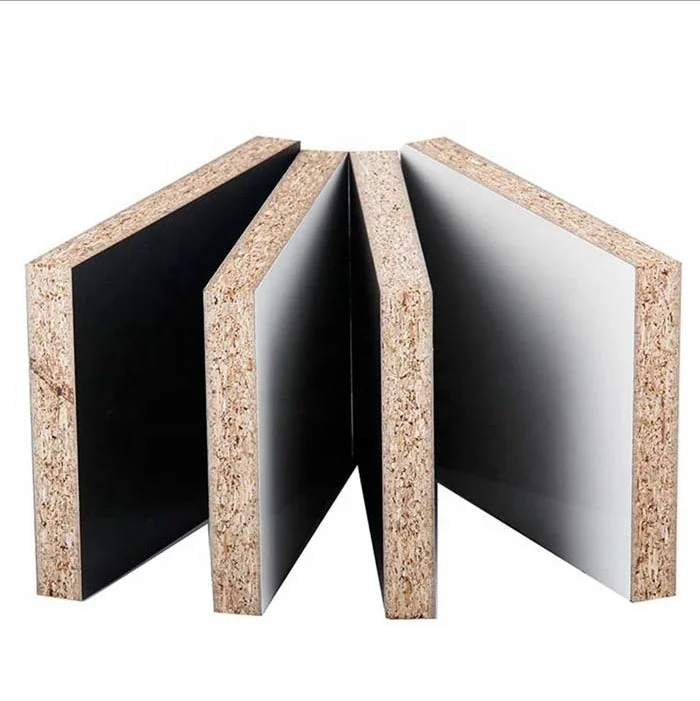 high grade factory price waterproof melamine wood panels 12 mm 25mm particle board moistureproof