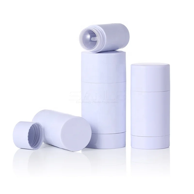 15g 30g 50g 75g White Deodorant Stick Container Incense Body Stick Solid Perfumes And Deodorant Bottle For Travel