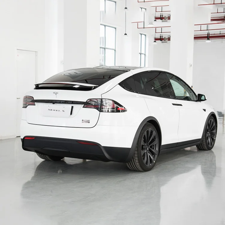 2024 2025 белая модель Tesla x Автоматическая Новая энергия автомобиля внедорожник седан