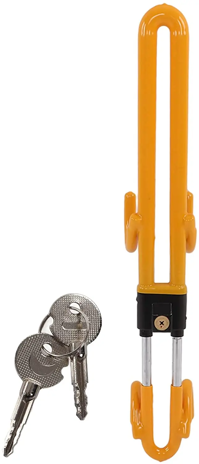 UMEDO Universal Security Anti Theft Heavy Duty Car Safety Steering Wheel Lock With 2keys