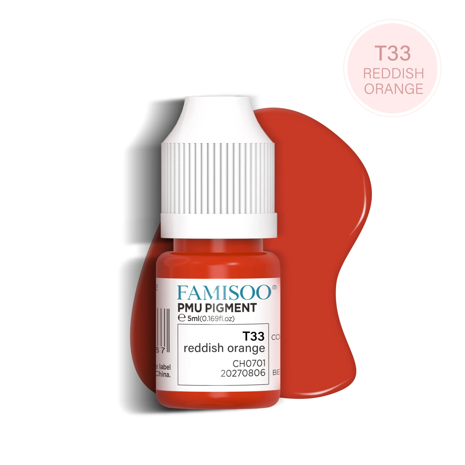 REACH Standard Certificate Professional 5ml Perma Blend Pigments SPMU Permanent Makeup Pigments