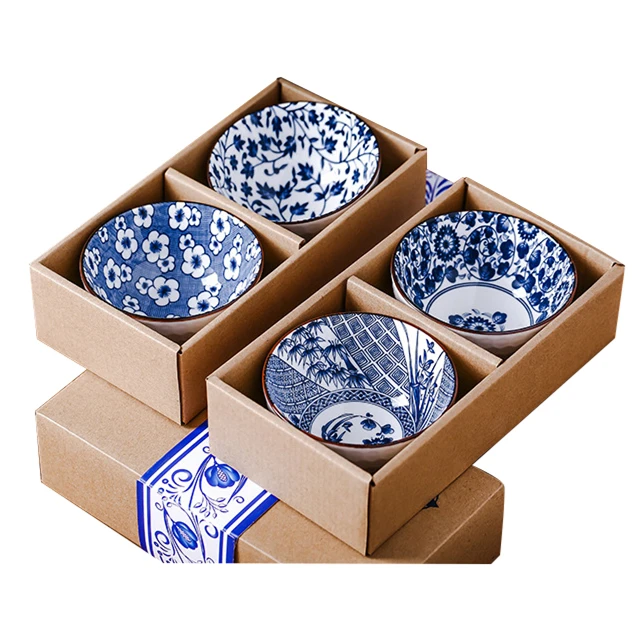 Japanese Tableware Dinner Plate Set Household Sushi Plates Ramen Bowl Sets Dinnerware Ceramic Set