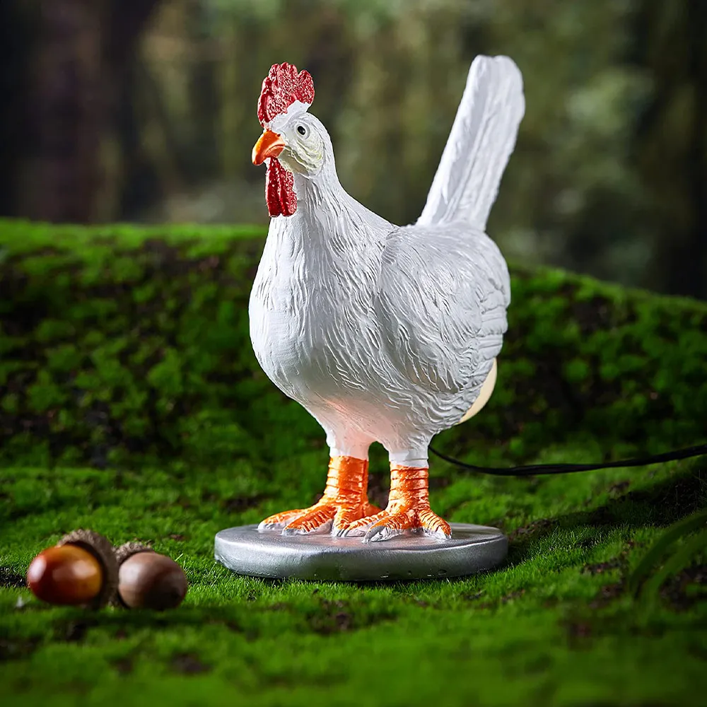 Interesting 3D Hen Lays Eggs Shaped LED USB Powered Table Lamp, Night Light for Birthday Gifts