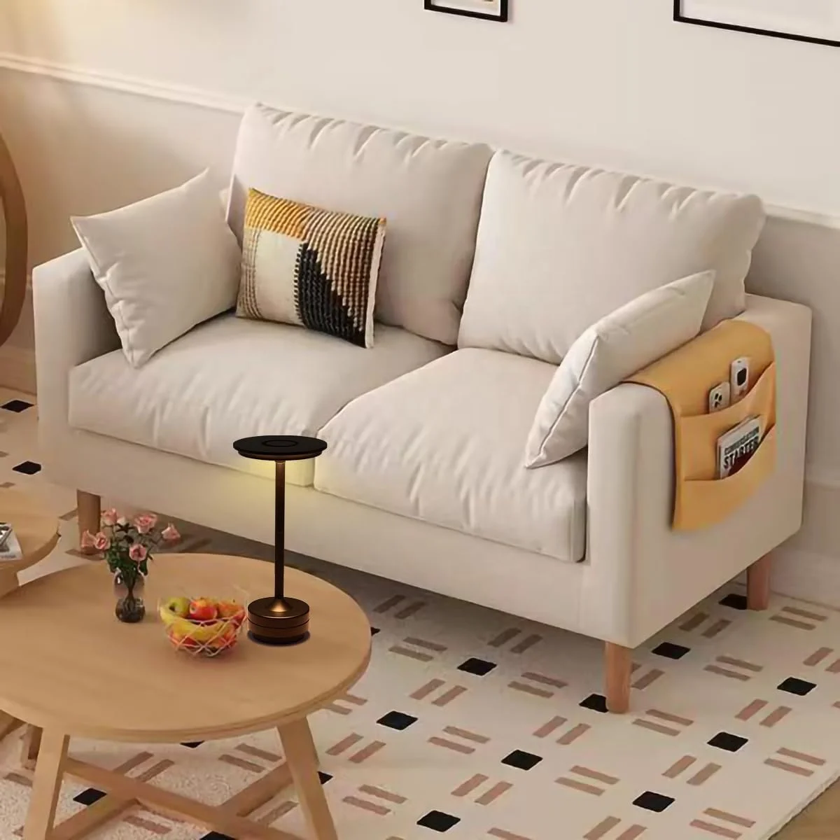 Modern Lampada da Tavolo Rechargeable Touch Dimming Metallic Led Desk Light Lamp Restaurant Cordless Battery Portable Table Lamp