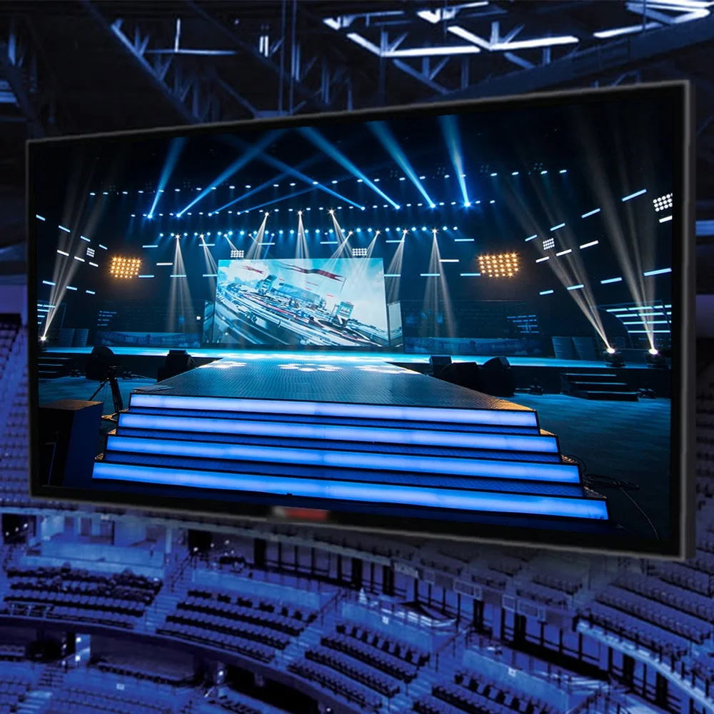 HD небольшой экран 4K полноцветный экран телевизора P2 внутренний светодиодный дисплей