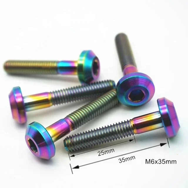 Wholesale titanium medical screws titanium miniature screw bolt and titanium polyaxial pedicle screw price
