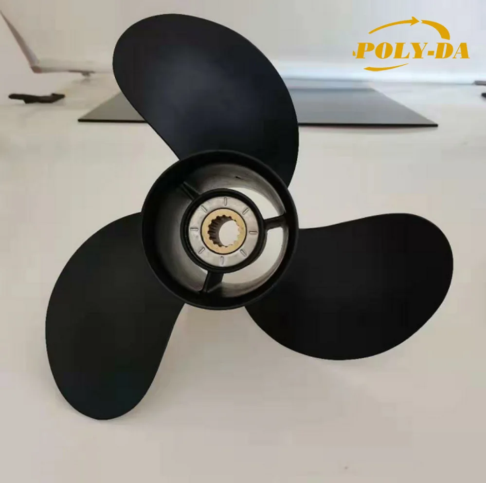 HOT SALE 50-130HP 13 1/2X14-K boat underwater engine  STAINLESS STEEL marine  OUTBOARD PROPELLER   for  YAMAHA outboard engine