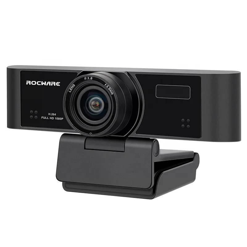  Rocware широкоугольная 1080P PC USB EPTZ веб-камера с АНКЕРОМ и микрофоном Автофокус HD Beauty Live stream камера для skype