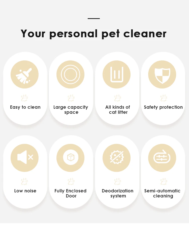 Semi-automatic Shovel Excrement Tools Drawer Cat Litter Box Intelligent Cat Toilet