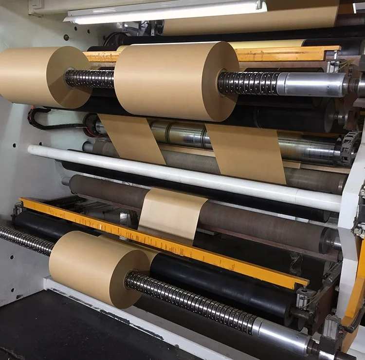 30 GSM to 100 GSM PE coated brown kraft paper roll for food packaging