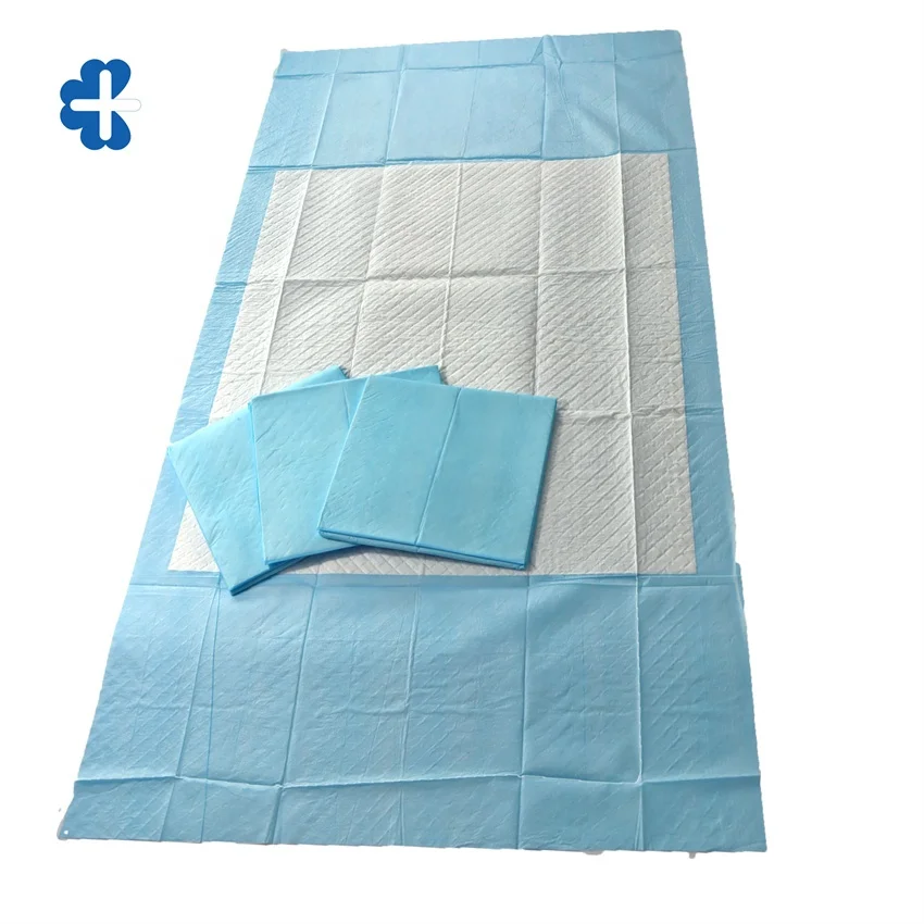 100*235cm medical bed table sheet surgical kits from China factory with anti- slip blue back sheet