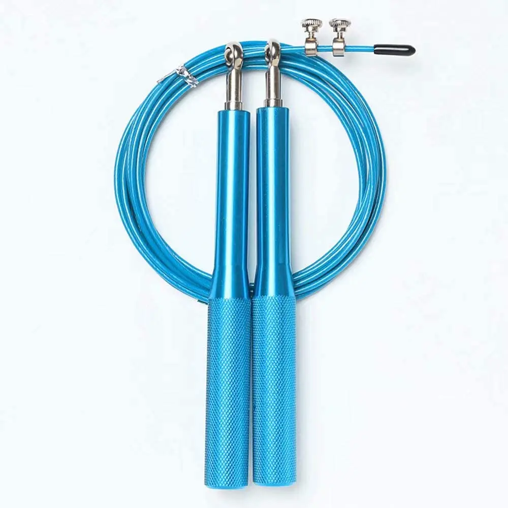 China Wholesale Length Adjustable Durable Good Quality Pvc Jump Rope Man Teenagers Play Fast Speed Ropes
