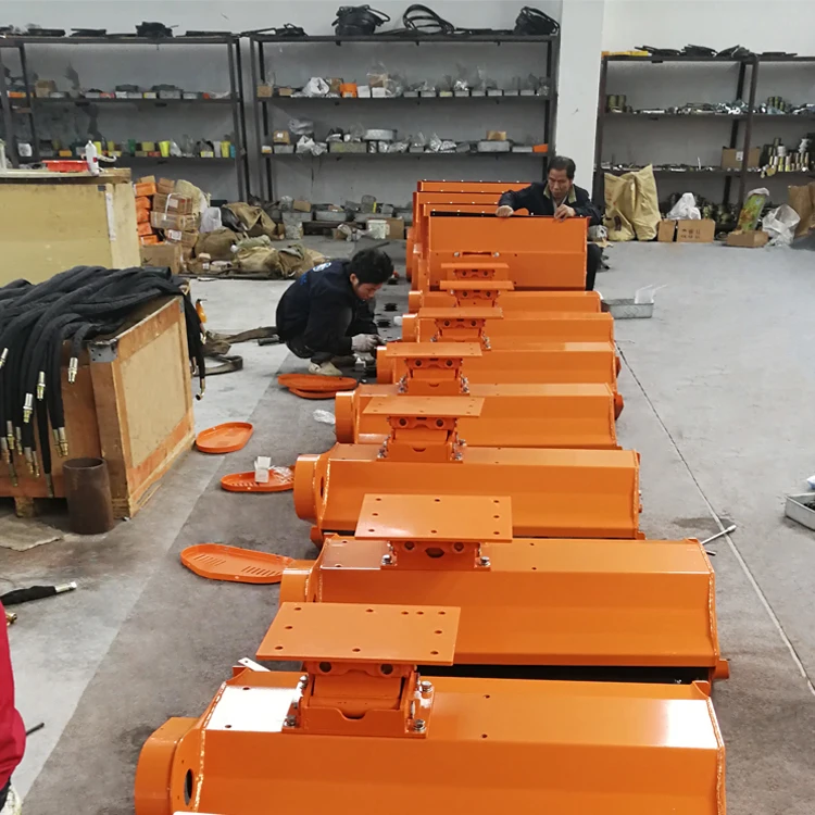 CE approved side shift excavator flail mower for wholesale