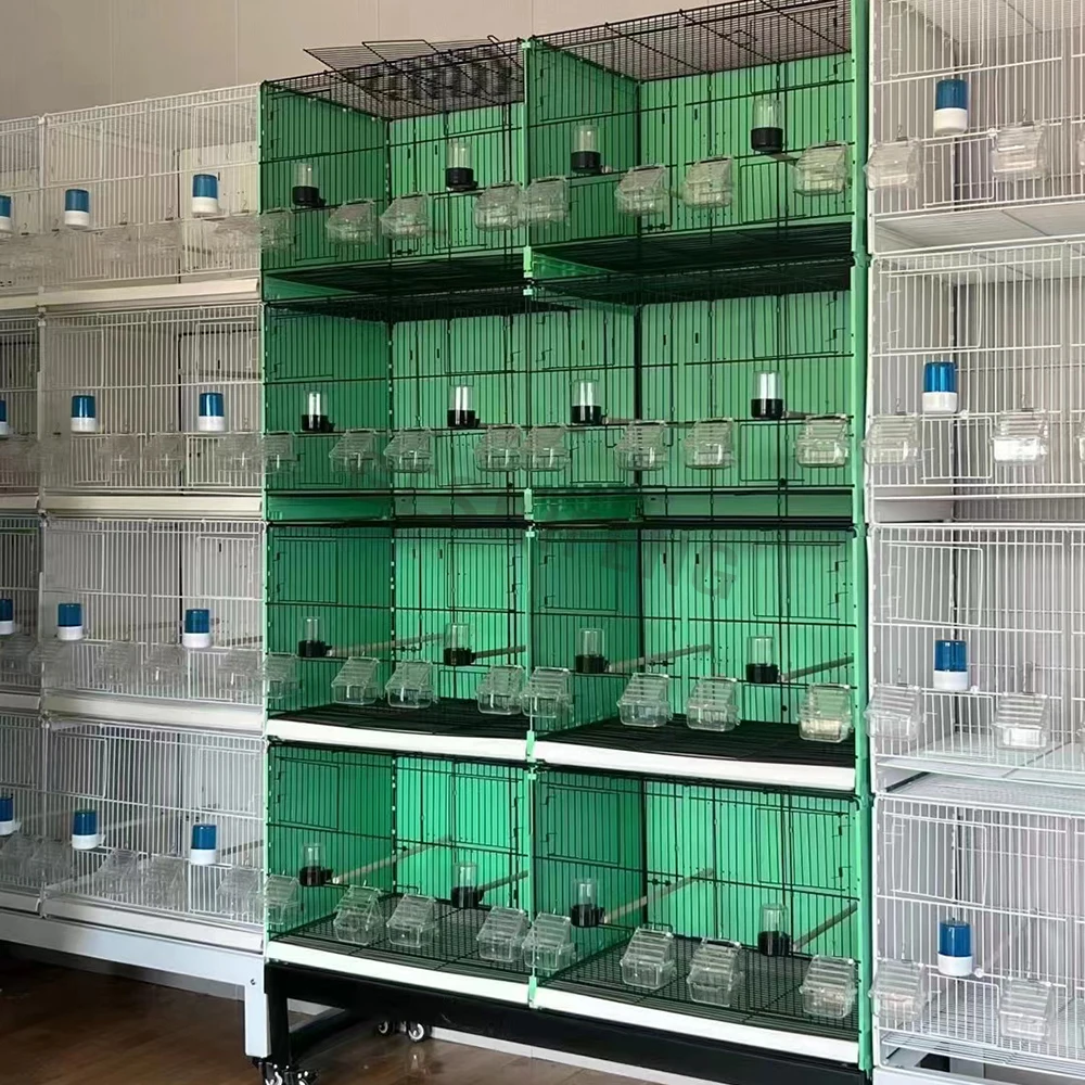 Wholesale Geshifeng Cheap 4 Layers Large Space Breeding Bird Cage In Pakistan With Accessories Bird Cage
