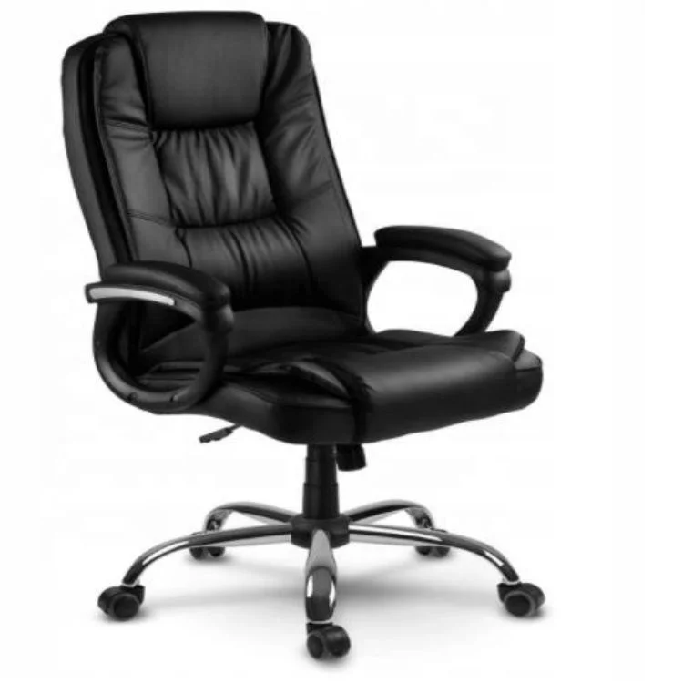 Factory Produces The Leather Meeting Room Executive Boss PU Leather Adjustable Office Swivel Chair