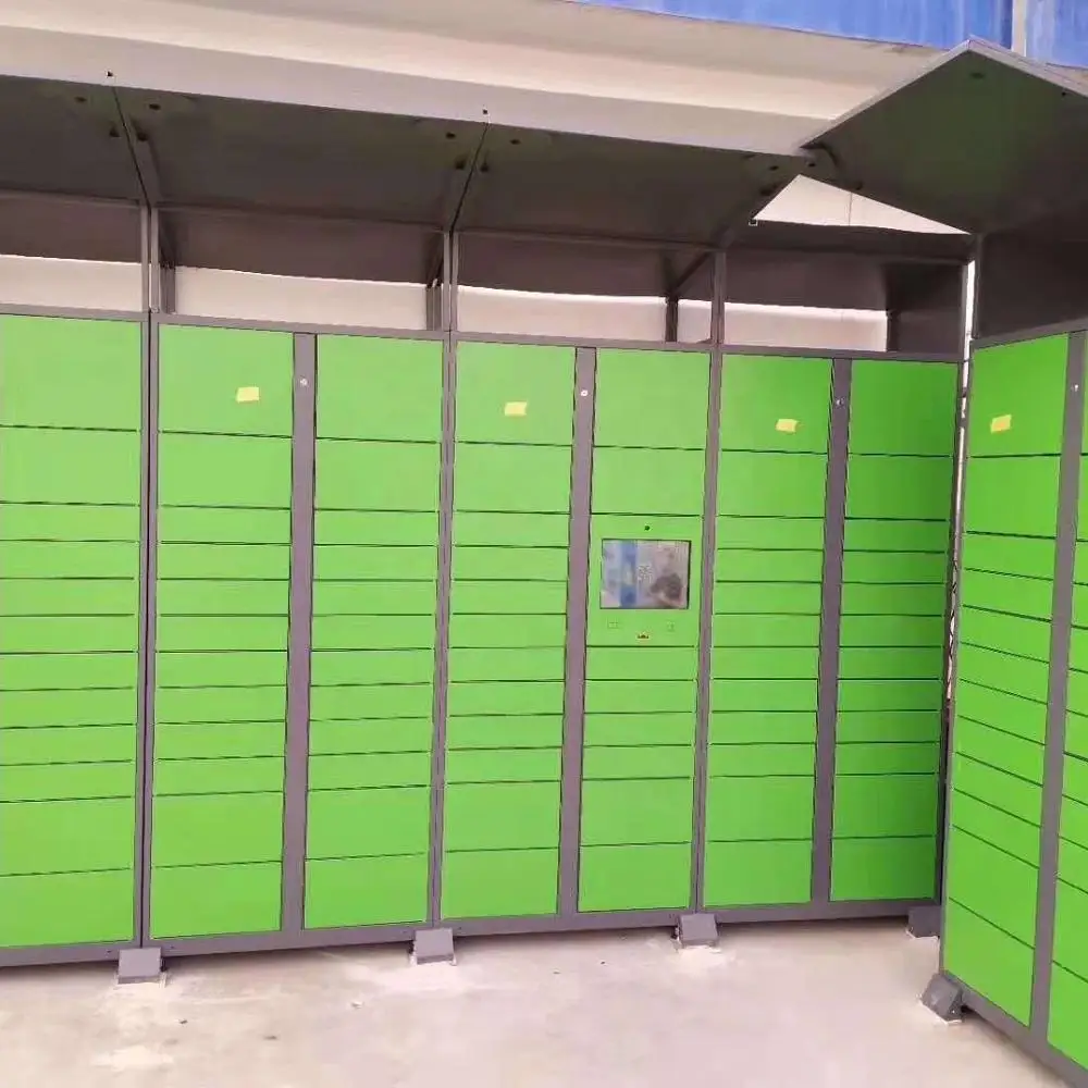 Интеллектуальный электронный цифровой металлический шкафчик с интеллектуальной доставкой пищи, удобный шкафчик с QR-кодом для хранения посылок