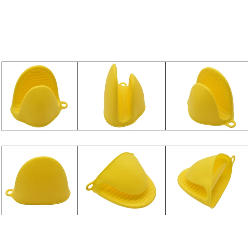 2020 Hot Selling Kitchen Heat Resistant Silicone Oven Mitts Waterproof Silicone Gloves Custom Oven Mitts BBQ Gloves